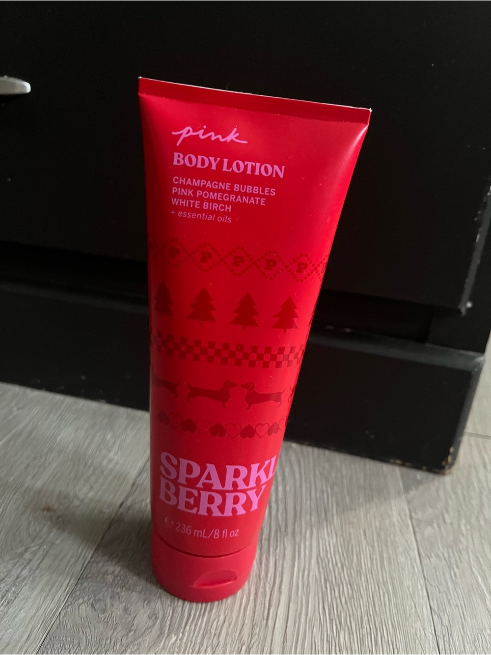 PINK Victoria's Secret Sparkle Berry Body Lotion